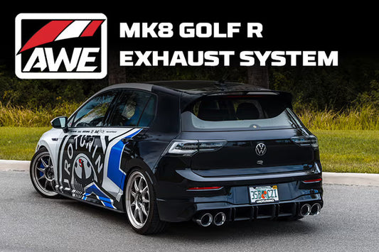 NEW AWE MK8 Golf R Exhaust System