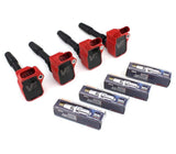 Load image into Gallery viewer, Velt Sport RS3 Red Ignition Coilpacks &amp; Spark Plugs / Gen3 / Evo4 / 1.8T/2.0T