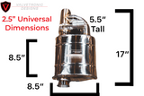 Valvetronic Universal Valved Muffler Kit | UVM.63MM.x1