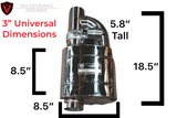 Valvetronic Universal Valved Muffler Kit | UVM.63MM.x1