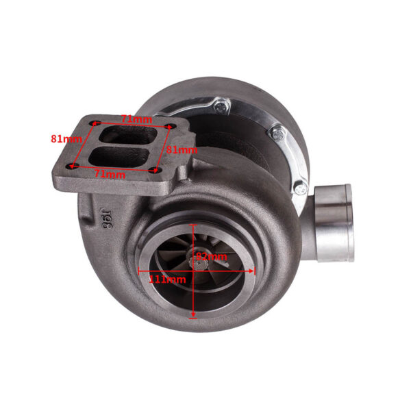 Maxpeedingrods GT45 T4 Upgrade Racing Turbo charger - Image 4